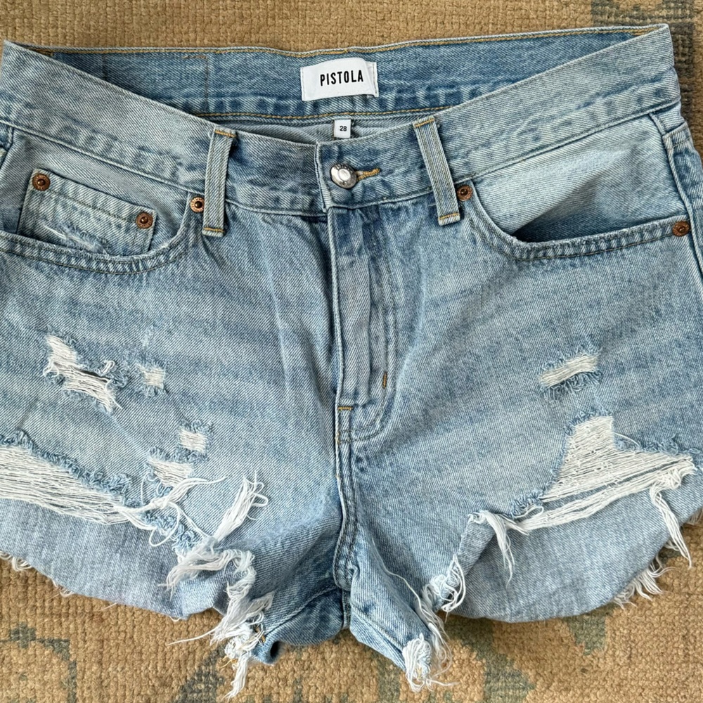 Pistola Distressed Demon Shorts